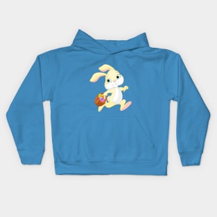 easter bunny Kids Hoodie